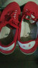 双星八特武术鞋男练功鞋太极鞋女训练体操运动帆布鞋 红色007款 40 实拍图