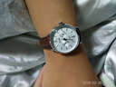 佰时顿（BASID）情侣手表一对学生刻字男女七夕情人节礼物送女友简约时尚潮流防水 6061C女装白底棕 实拍图