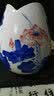 傲世景德镇陶瓷器新中式青花瓷水培插花瓶工艺品客厅摆件博古架装饰品 江南水乡三叶荷（配木质底座） 实拍图