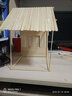 千水星 雪糕棒冰棒棍木片木条学生DIY手工拼装房子小屋建筑模型木棒材料 约250根(180*10*2mm)原色 实拍图