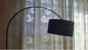 古普（Gupu） 落地灯简约现代创意客厅书房卧室led钓鱼布艺立式灯 白款+15瓦三档调光（暖光） 实拍图