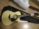 雅马哈（YAMAHA）雅马哈吉他FG800单板民谣吉他 初学者入门电箱弹唱男生女生 FSX800C原木色-电箱款40英寸 实拍图