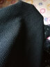莎妮朵罗新品秋款雪纺长袖上衣T恤女15326 黑色 6XL 建议200-220斤穿着 实拍图
