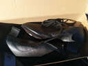 舞诺男士拉丁舞鞋儿童软底中跟练功鞋黑色表演比赛交谊恰恰国标跳舞鞋 黑色仿皮室内毛底 33 实拍图