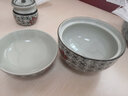 LICHEN 景德镇陶瓷碗 日韩式大号方便面碗 带盖泡面碗 汤碗 红富贵口径16.5厘米 实拍图