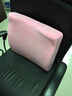 禧愿 腰靠抱枕靠垫坐垫  靠枕办公室座椅靠背垫汽车用靠垫  腰靠玫红 40cm*40cm 实拍图
