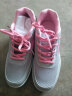 轩途诗女鞋夏季透气网面摇摇鞋休闲鞋女韩版增高厚底松糕鞋子女运动鞋 网面灰粉色 36 实拍图