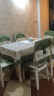 一朵（YIDUO） 一朵桌布椅套绣花餐桌布台布田园地中海茶几布 蟹爪莲（绣花）  130*180/绣花类实际122*172 晒单实拍图
