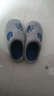 【特大码棉拖鞋男】始丰棉拖鞋女冬季PU皮大码棉拖鞋男时尚月子鞋防滑保暖家居地板软底情侣棉鞋男 5120 藏青 40-41(适合平时39-40码穿) 实拍图