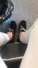 CCE豆豆鞋 手工英伦耐磨驾车休闲鞋男懒人鞋子男5131 黑色（运动码 脚背高宽加1码） 42 实拍图