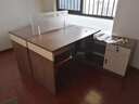 迈亚家具职员办公桌电脑桌财务桌经理桌老板桌双人位职员桌办公组合拐角桌 1.4米款六人位（升级电插）包安装 实拍图