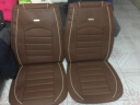翰静2025新款汽车坐垫全包围四季通用皮座垫五座小车免拆汽车座套适于 摩卡棕 启辰D50 R50X晨风T70 T70X T90 实拍图