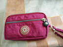 北狐 新款帆布小手包女手拿布钱包手机包钥匙包手拎包多层拉链长款钱包dt104 蔷薇红 实拍图