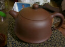 一茗金砂 特价回馈 宜兴紫砂壶茶壶茶具 原矿黑金砂老紫泥 全手工壶200CC金钟壶 实拍图