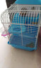 卡丘鼠 仓鼠活体笼子大别墅47基础笼外带手提笼子两只仓鼠相亲隔离笼 蓝色小城堡 实拍图