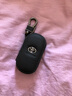 迪加伦 汽车钥匙套 牛皮 真皮商务钥匙包 车用钥匙扣 钥匙壳皮套 男士 女 改装装饰 汽车用品 丰田新RAV4皇冠汉兰达锐志卡罗拉凯美瑞雷凌普拉多 经典黑 实拍图