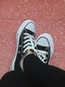 匡威（Converse）1970S经典男鞋女鞋低帮帆布鞋常青款学生情侣款运动休闲鞋 101001 黑色 偏大 35 实拍图