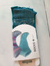 康愫雅瑜伽袜五指防滑专业训练女士舞蹈学生袜子透气露趾露背五指瑜伽袜 露趾露背-雪花湖蓝 均码 实拍图