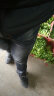 得烁佤堤（DeiSvaldi）冬季加绒牛仔裤男时尚修身男裤弹力加厚长裤大码黑色裤子 黑色1808加绒 34码2.6尺 实拍图