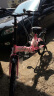 富琳特（FULINTE） 20寸车成人折叠自行车折叠车单车学生车儿童车男女款变速带减震 变速粉色 晒单实拍图