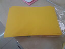 优必利 A4彩纸彩色打印纸幼儿园儿童手工长方形折剪纸图文彩页座签制作座位名卡纸多功能双面办公复印纸 黄色 加厚160g/A4 100张 实拍图