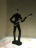 集思美 现代抽象人物摆件家居工艺品儿童房书柜办公室电视柜装饰摆设 弹吉他 实拍图