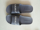 路路佳路路佳凉拖鞋女舒适防滑耐磨透气浴室洗澡PVC凉拖鞋不臭脚防静电 深灰色 43 实拍图