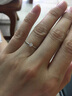 周六福（ZLF）  18K金钻石戒指女璀璨闪耀经典四爪结婚求婚订婚钻戒 31分 VS/IJ 12号 晒单实拍图