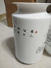 泥之恋 景德镇陶瓷器小花瓶家居装饰客厅摆件婚庆插花瓷瓶台面工艺品 雪景直筒瓶 不带底座 实拍图