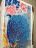 金碧新款5D钻石画富贵孔雀开屏满钻客厅横版大画自己贴点钻手工DIY钻 180*70cm满钻全贴 配2套工具包 实拍图