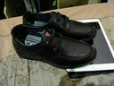 高哥内增高男鞋6cm春夏季鞋子软底软套脚休闲皮鞋隐形内增高鞋驾车鞋 黑色套脚 42 实拍图