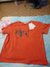 筱岚 2025夏新款闺蜜装丅恤女半袖韩版女装棉质短袖T恤女宽松上衣洋气 橘黄色 XL -120-135斤 实拍图