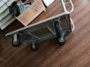 捷安瑞折叠 推车 钢板平板车手推车小推车四轮搬运车运货车 拉货车 90-60轻型耐磨款5寸轮-1000斤 实拍图
