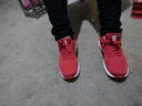 轩途诗休闲鞋女夏季软底透气鞋子女气垫女鞋运动跑步鞋女大码红色健步鞋 密网红色 40 实拍图