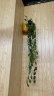 豫之韵假花藤条塑料绿植物花壁水管道装饰空调管遮挡吊顶装饰室内阳台 加长绿萝壁挂（1枝）不含花篮 实拍图