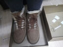 AU&MU澳洲冬季羊皮毛一体雪地靴女保暖防滑加绒棉鞋男女士大码短筒靴子 栗色 【男女款】【羊皮毛一体】1920 42 实拍图