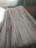 TUOSE 半身裙 夏季网纱大摆打底长裙高腰显瘦雪纺衬中长款沙滩蓬蓬裙子 灰色（二层纱黑色内衬） M 80C 实拍图