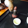 ku-life小僧紫砂茶宠摆件弥勒佛茶玩 茶具配件茶盘配件 幻空童子(墨绿) 实拍图