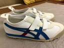 Onitsuka Tiger鬼塚虎休闲大中童鞋男女经典小白鞋MEXICO 66™ BAJA KIDS C4D5Y 白色/蓝色 33.5 实拍图