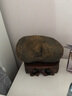 梓琦 实木底座椭圆形长方形根雕花瓶花盆鱼缸玉器奇石底座木托木架 长12厘米宽7厘米高5厘米 实拍图