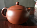 一茗金砂 宜兴紫砂壶茶壶自产自销名家吴娟华高难度大红袍朱泥大品 300CC全手工壶西施壶 大品 约300CC 实拍图