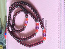 可塘明珠 女士手链石榴石多圈手串佛珠送女友老婆生日礼物5A级天然红石榴石水晶 A款-配紫水晶红玛瑙3圈 实拍图