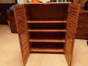 康千秋 鞋柜简易竹非实木多层简约现代多功能客厅玄关门厅柜子 三门八层带抽鞋柜 实拍图