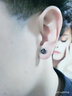 艾梵妮（Eyefanniy） 无需耳洞钢男士耳钉吸铁潮男耳饰品无耳洞十二星座磁铁耳夹耳环 狮子座8mm 实拍图