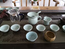 陶艺公社 茶杯 汝窑玛瑙釉内开片功夫茶具家用办公轻奢个人喝茶品茗杯单杯 花瓣杯-60ml 实拍图