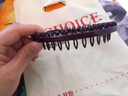 AiChoice简约男女通用发箍时尚带齿头箍韩版发饰品简约细头饰盘发卡发夹 C款-优雅紫 实拍图