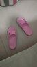 足间舞 韩版拖鞋 夏季居家情侣 凉拖鞋 浴室防滑拖鞋女夏天男士情侣拖鞋地板拖鞋 洗澡软底 1913 粉红色 36 实拍图