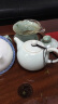 陶云尚（tao Yun Shang）脂白影青西施壶茶壶茶道泡茶器功夫茶具办公茶具 影青 西施壶 实拍图