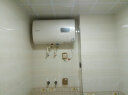 阿诗丹顿（USATON）扁桶电热水器 储水式纤薄热水器电双胆速热式家用 UY01i 35L 实拍图