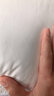格兰贝恩五星级酒店羽绒枕芯白鹅绒枕头柔赛丝单人白鹅绒枕芯颈椎护颈枕 单只 藕粉色（升级回弹款）中枕 实拍图